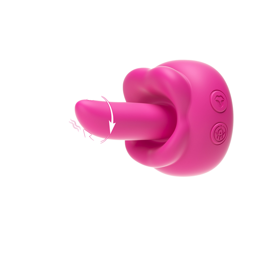 Licking Tongue Vibrator – Realistic Oral Pleasure V For Vibes