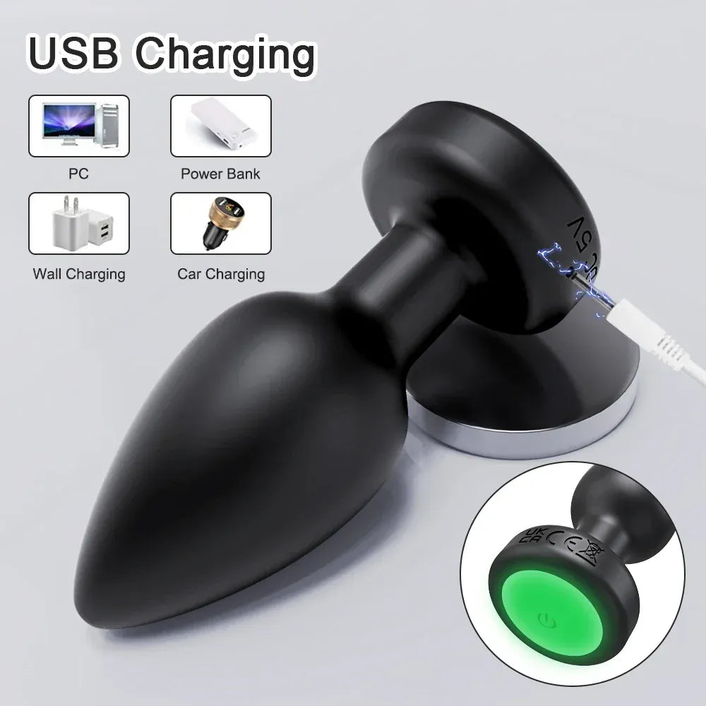 Bluetooth Anal Vibrator Prostate Massager for Enhanced Pleasure