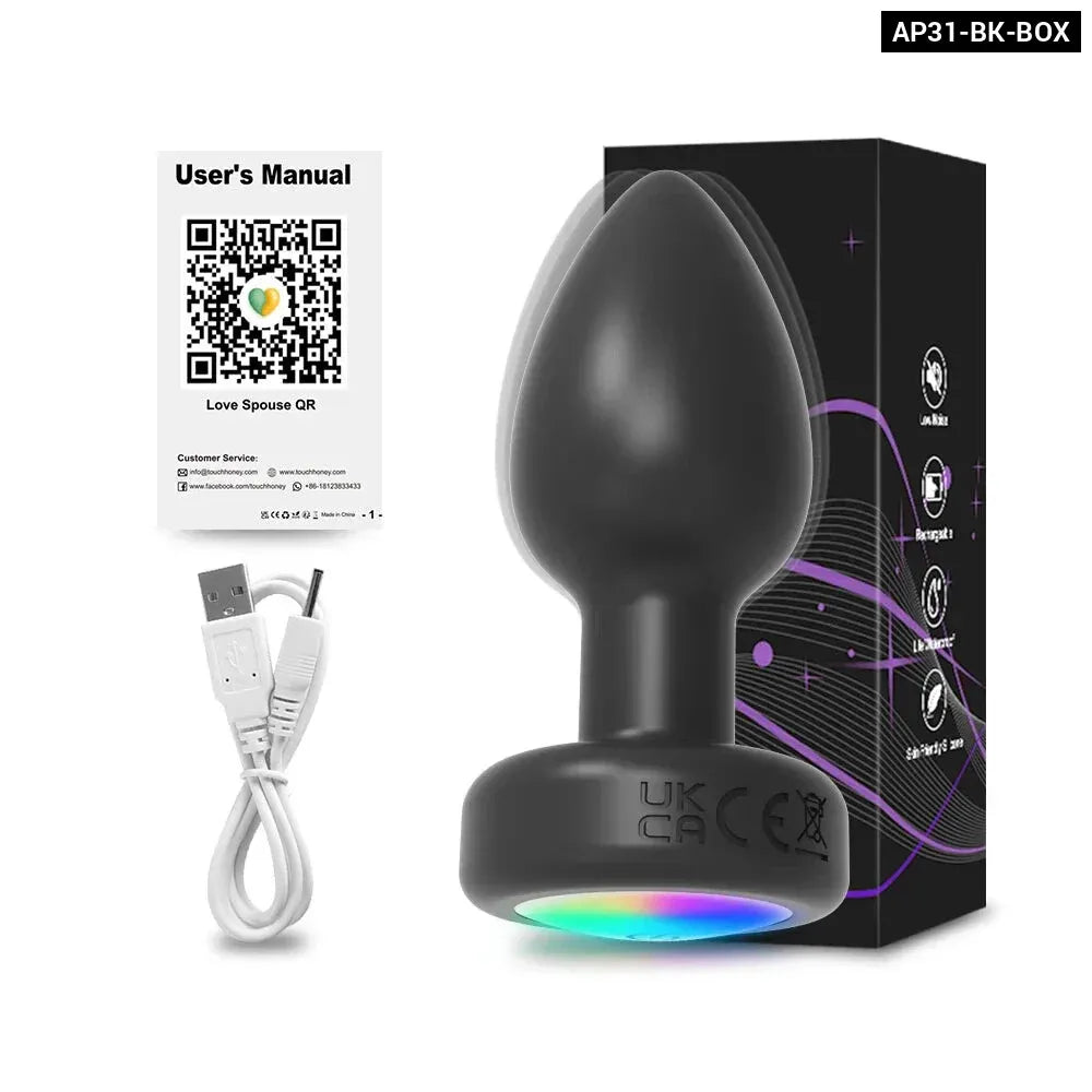 Bluetooth Anal Vibrator Prostate Massager for Enhanced Pleasure