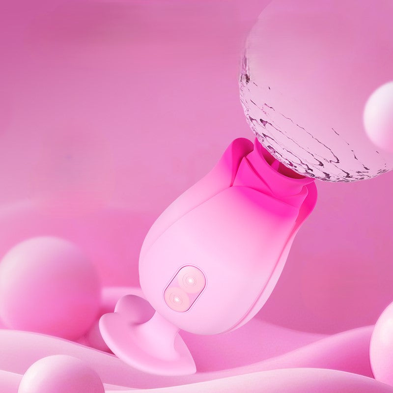 Blush Tulip Trance Clit Sucking & Tongue-Licking Vibrator-1