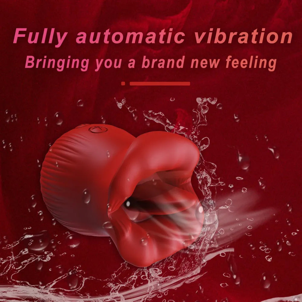 Powerful Nipple Licker Vibrator for Women-4
