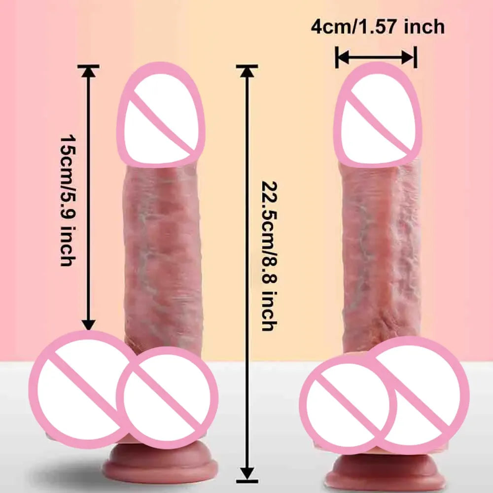 Silicone Thrusting Dildo for Women-5