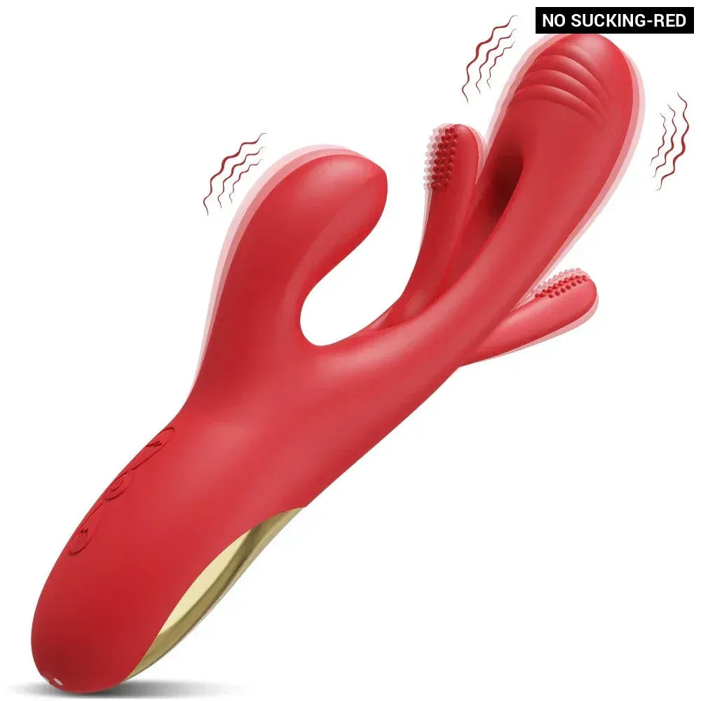 Vibrating Clit Sucker for Women G Spot Rabbit Vibrator-5