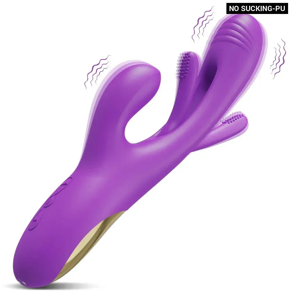 Vibrating Clit Sucker for Women G Spot Rabbit Vibrator-6